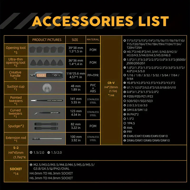 ToolMark™ 180 In 1 Precision Screwdriver Set